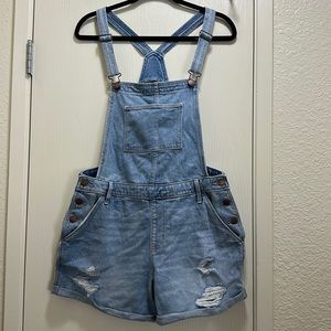Hollister High Rise Overalls 4”